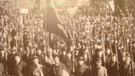 Revolución rusa (Sale de la guerra)