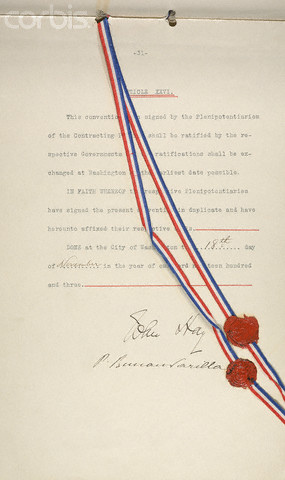 The Panama Canal is obtained