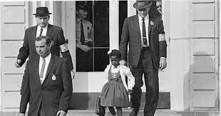 Ruby Bridges primer dia d'escola