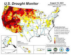 Droughts across the US