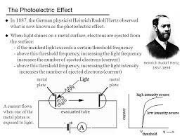 discovery of the photoelectric effect
