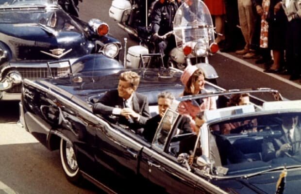 The assasination of John F.Kennedy in Dallas,Texas