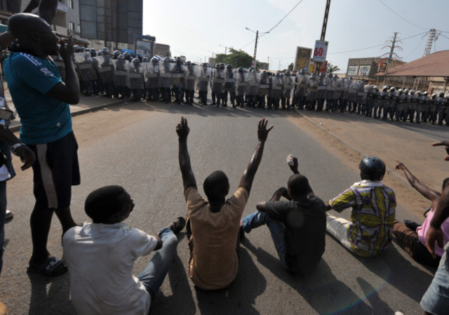30,000 people protested election results