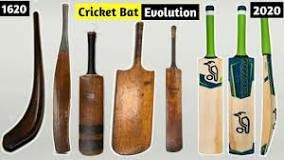First Cricket bat created