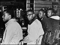 The Greensboro Four Lunch Counter Sit-In