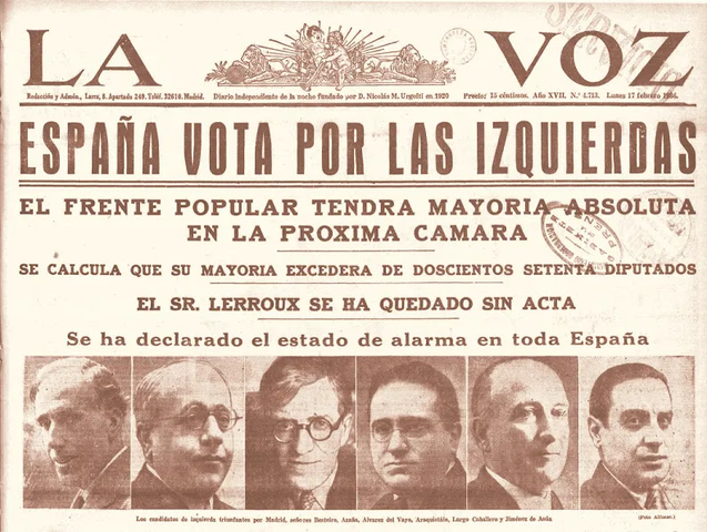 Eleccions del febrer de 1936