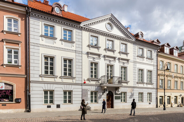 born in Warsaw, Poland