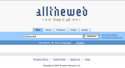 Alltheweb.