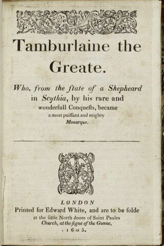 Tamburlaine the Great by Christopher Marlowe