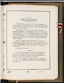 The Limited Test Ban Theory