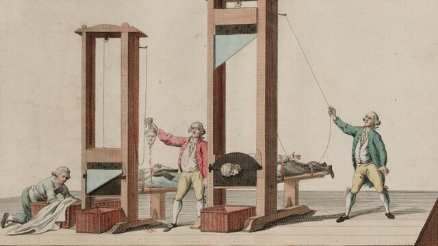 First use of the Guillotine