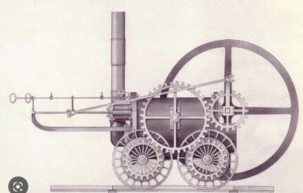 Primer motor a vapor de uso comercial