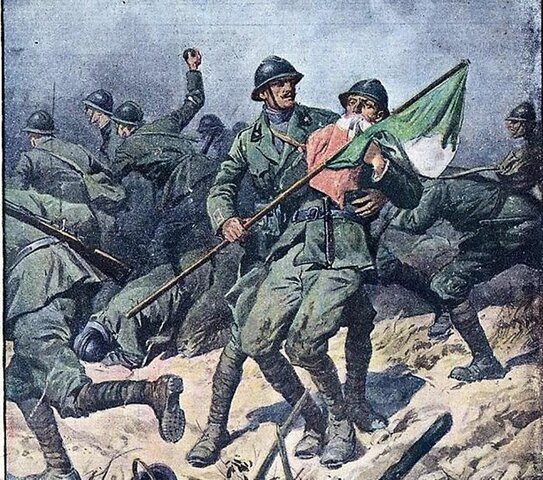 La primera participació de Italia