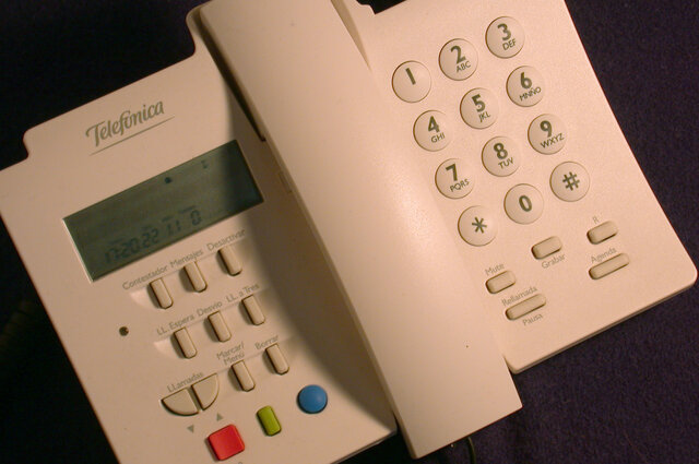Teléfono analógico