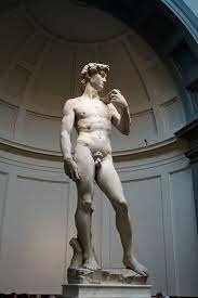 Michelangeloren "David" eskultura