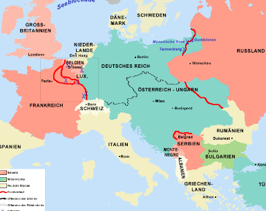 BATALLA DE TANNEMBERG (FRONT ORIENTAL)