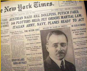 Asesinato primer ministro austriaco, Dollfuss