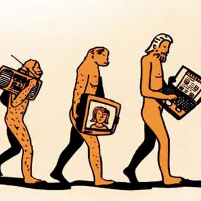 Timeline: LA EVOLUCIÓN DE LA COMUNICACIÓN