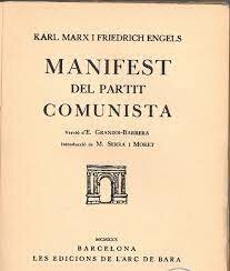 Publicació del manifest comunista