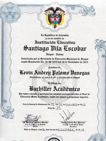 grado bachiller
