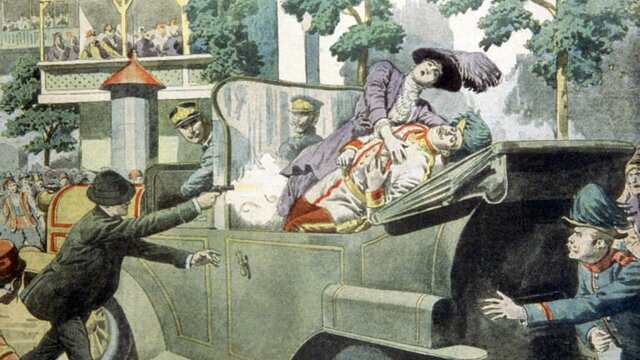 Franz Ferdinand assassinated