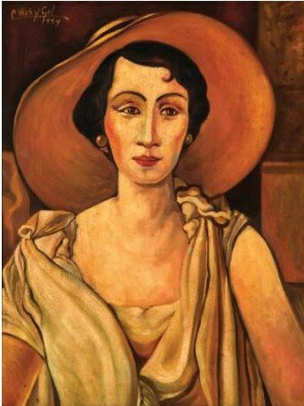 Celeste Woss y Gill - Primera mujer destacada en la escena artistica de la Republica Dom.