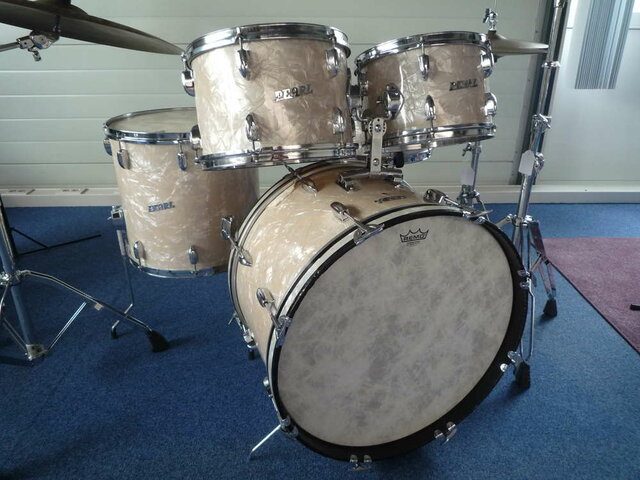 More modernized drum sets