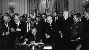 civil rights act of 1964 signed by president johnson