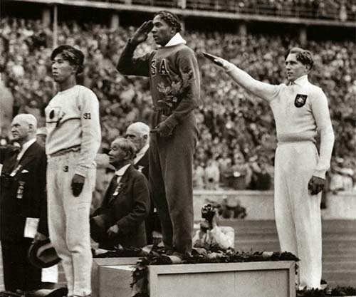 Jesse Owens Wins 4 Olyimpic Gold Metals