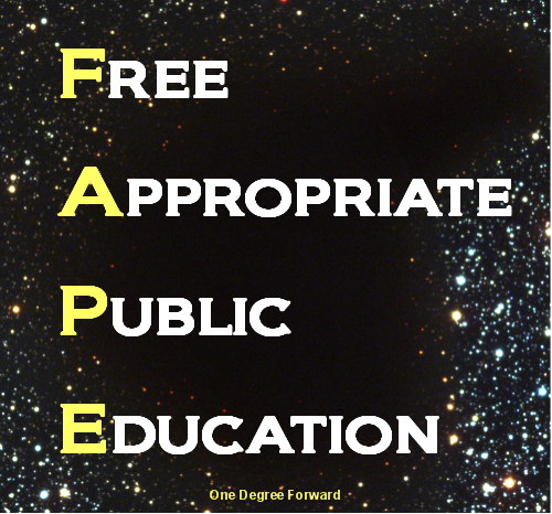 Required schools to provide a Free Appropriate Public Education (FAPE)