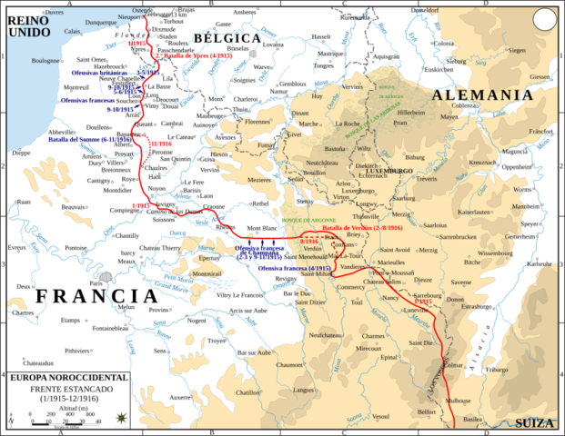 Entrada a França (Front Occidental)