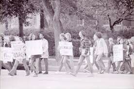 UNL Students protest the Vietnam War