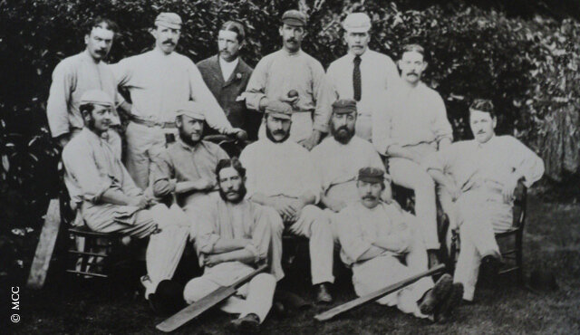 First test match played