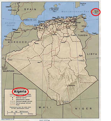 Allies land in Algeria and invade Silicy