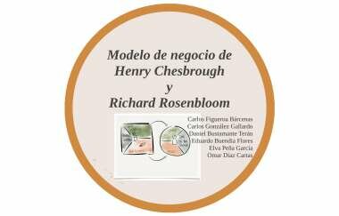 Chesbrough y Rosenbloom