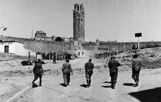 Els soldats entren a Serós, Aitona i Soses.