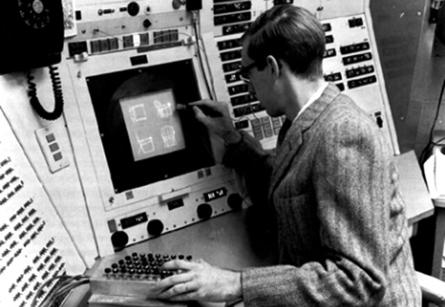 El primer editor gráfico interactivo (Sketchpad)