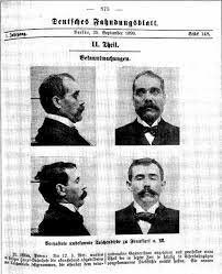 First photos used for crime scene investigation