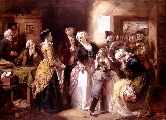 7. The women of Paris arrest Louis XVI and take him back to Paris