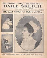 British nurse, Edith Cavell,