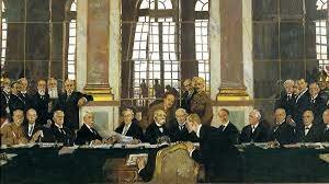 Germany and Allies  sign the Treaty of  Versailles.