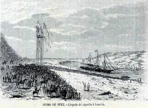 Realización del Canal de Suez
