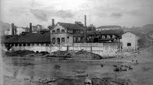 Boluetako Santa Ana fabrikaren sorrera