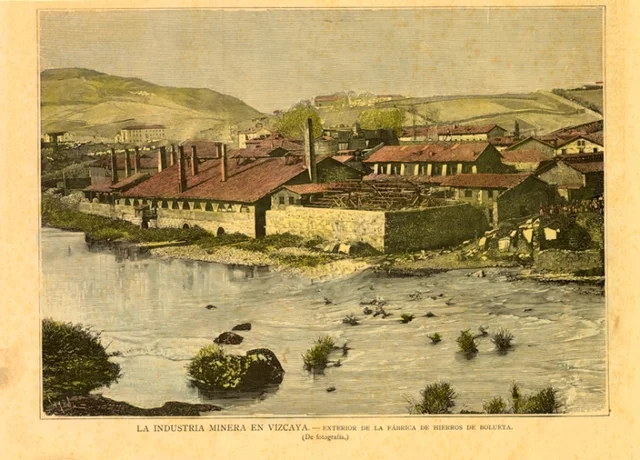 Boluetako Santa Ana fabrikaren sorrera