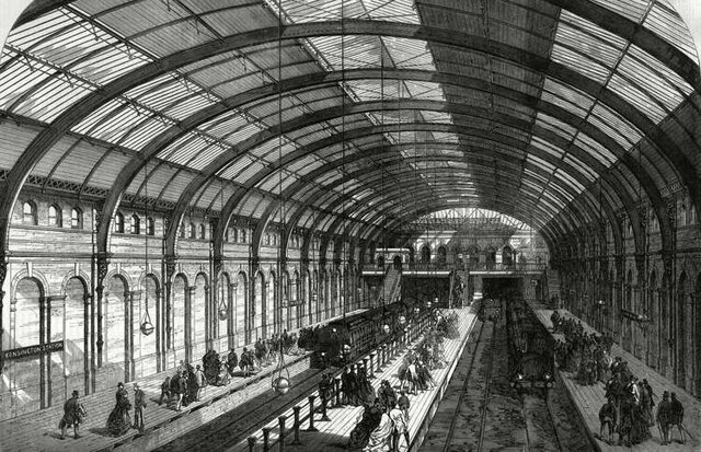 First subway of the world in London