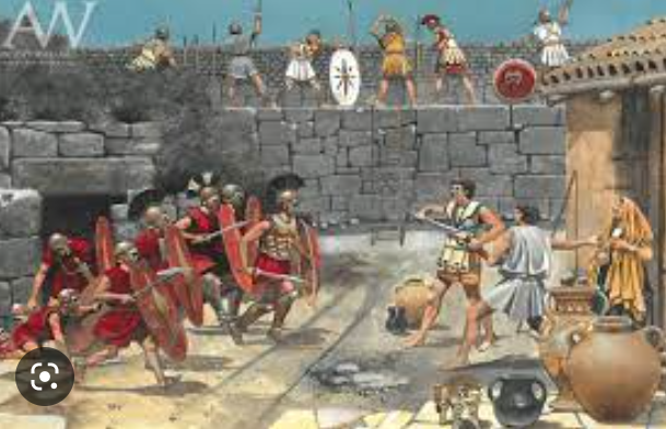 Derrota de los etruscos