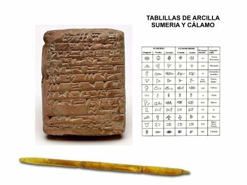 PRIMERAS ESCRITURAS DE ORIGEN CONTABLE