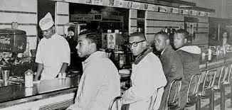 The greensbro four lunch counter sit-in
