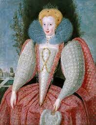 Queen Elizabeth of england sends sir Walter Raleigh to the new world to set up a colony