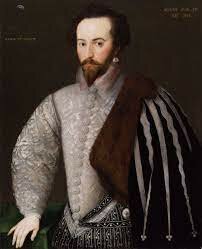 Sir Walter Raleigh land and begins new colony "Virginia"